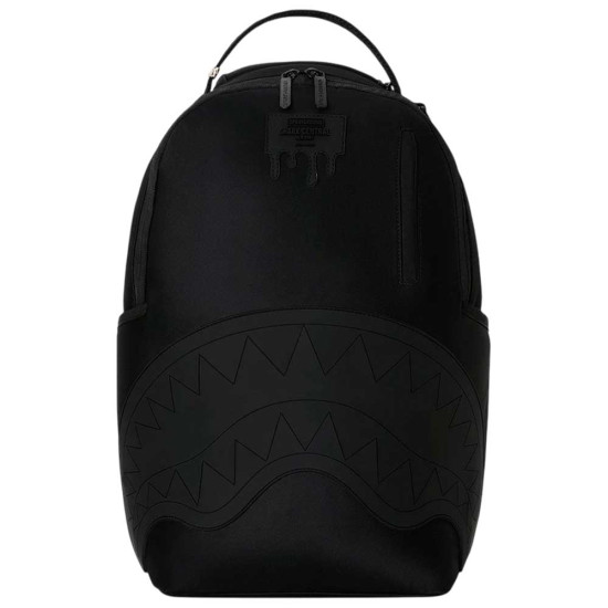 Sprayground Τσάντα πλάτης Shark Central Blacked Out Embossed Nylon Backpack